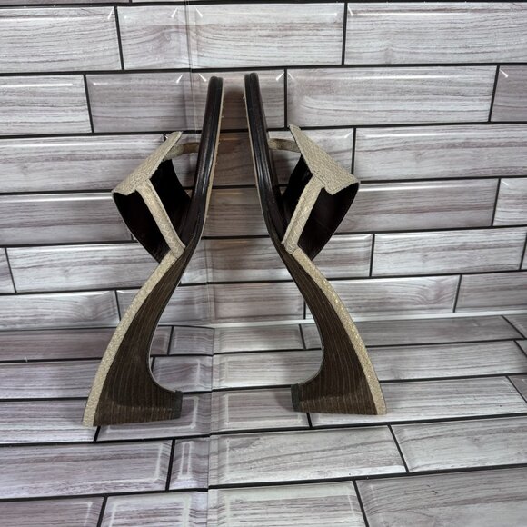 Donald Pliner Women's Vimm Snakeskin Embossed Slide Mule Sandal Size 7.5-NEW - Picture 6 of 8